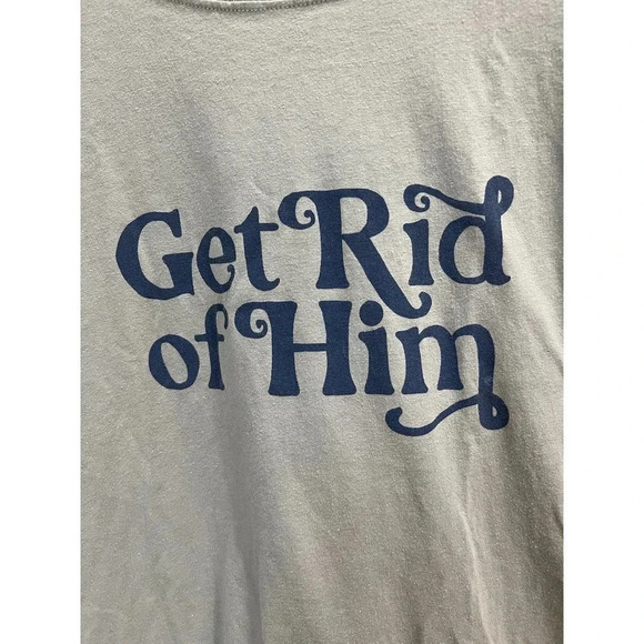 WILDFOX graphic tee oversized Get Rid Of Him Breakup comfy - Picture 4 of 5